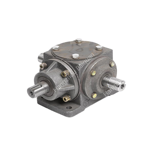 Gearbox T-type L-type right angle reversing reducer agricultural machinery accessories gearbox