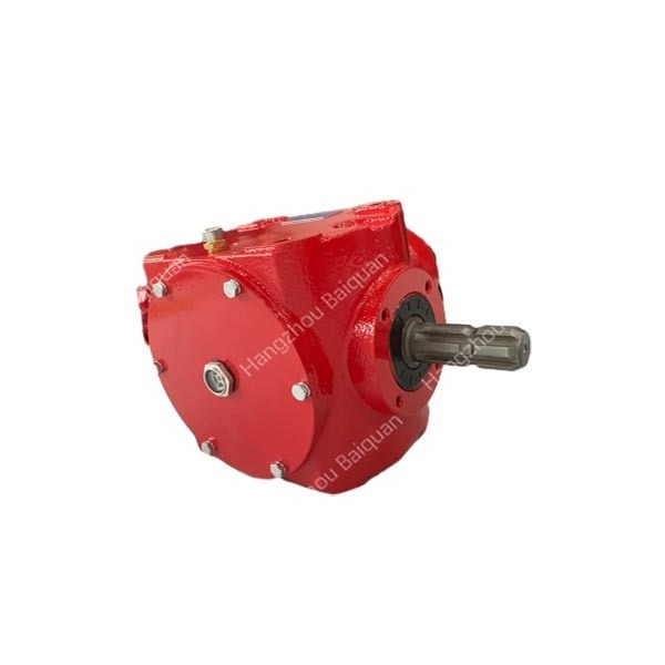 Agricultural Speed Reducer 43.54:1 Pto Gearbox For Sprinkler Truck And Fertilizer Spreader