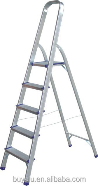 Anodized Silver Aluminum Step Ladders for home use