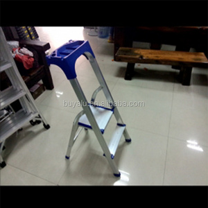 Anodized Silver Aluminum Step Ladders for home use