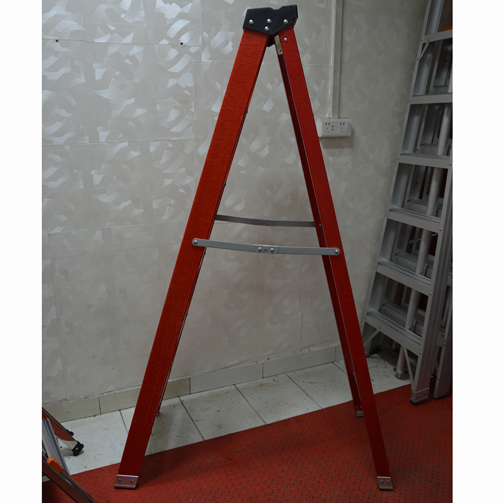 the latest design factory price telescopic  aluminum Ladder Fiberglass and Aluminum