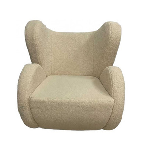 Bedroom apartment balcony single person leisure lounge chair fabric sofa chair