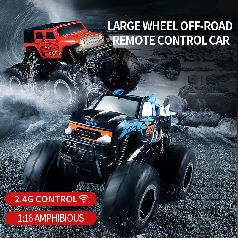 RC Cars Remote Control Car with Batteries All Terrains RC Monster Trucks Off Road Vehicle for Kids