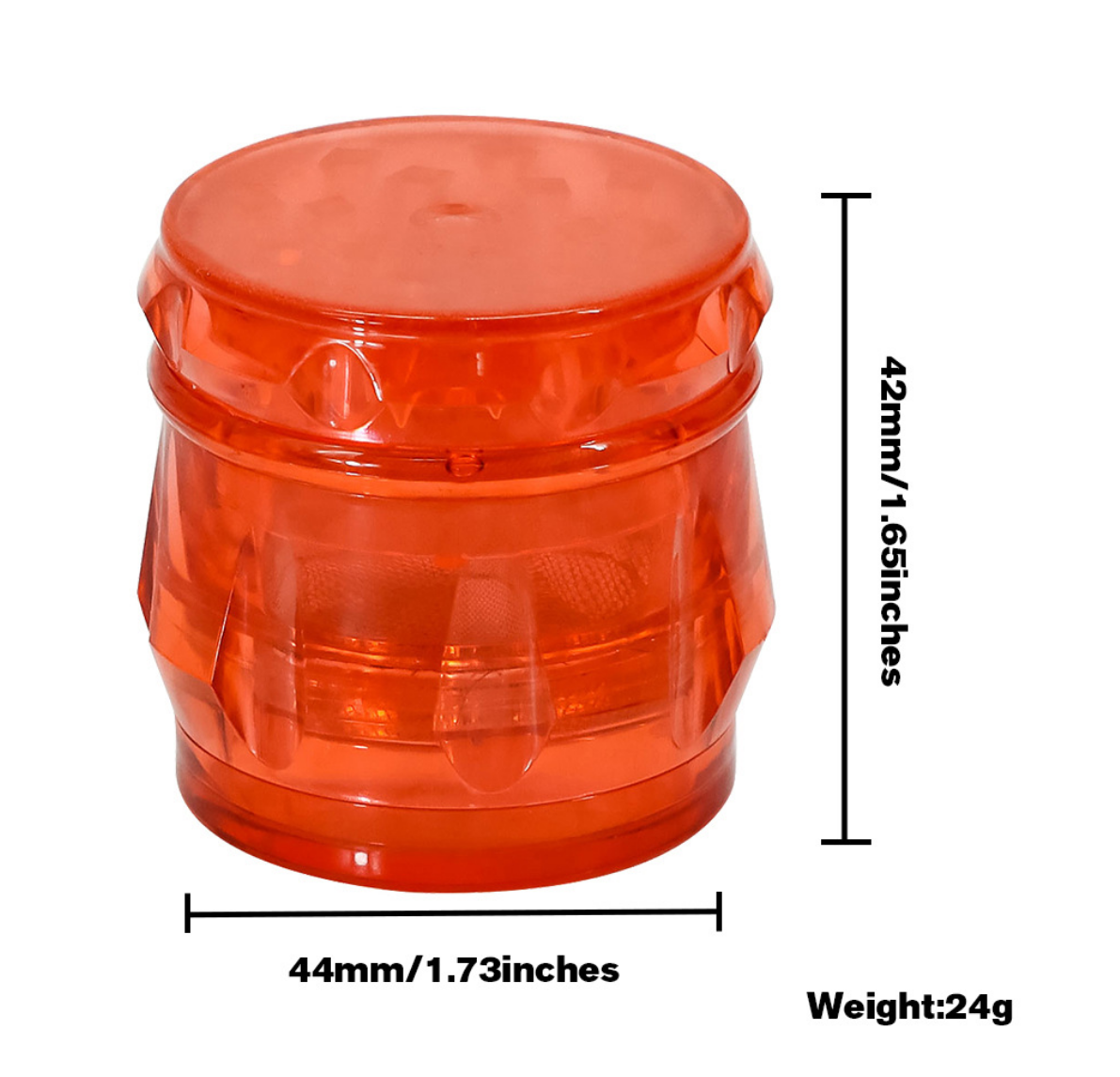 Wholesale Plastic Tobacco Smoking Accessories Dry Herb Grinder