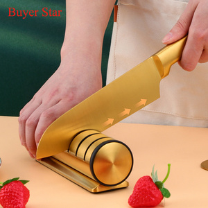 Professional Kitchen Knife Sharpener whetstone Knife Grinder 3 Stage