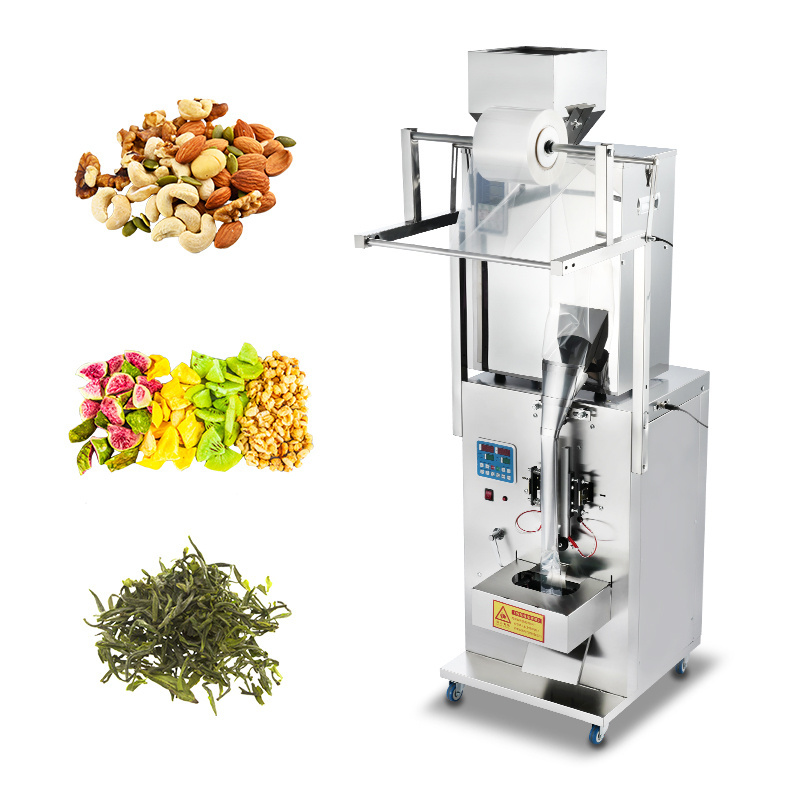 Automatic Nuts Dry Fruit Banana Chips Small Candy Granule Filling Packing Machine Peanut Powder Packaging Machines