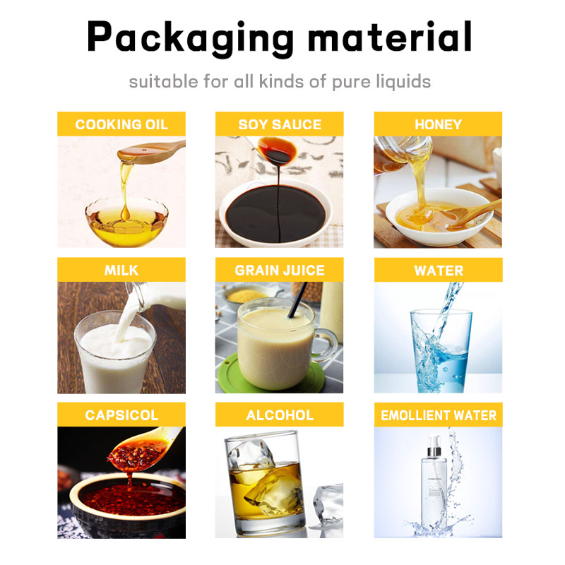 New Multi Function Liquid Juice Packing Machine Automatic Honey Pouch Sachet Packaging Machine Liquid Oil Filling Machinery