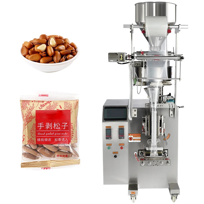 High Quality Screw Granule Filling Packaging Machine Peanut Pistachio Melon Seed Nut Weighing Packaging Machine