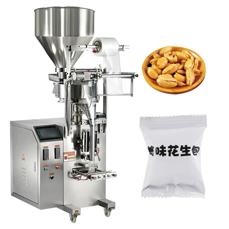 High Quality Screw Granule Filling Packaging Machine Peanut Pistachio Melon Seed Nut Weighing Packaging Machine