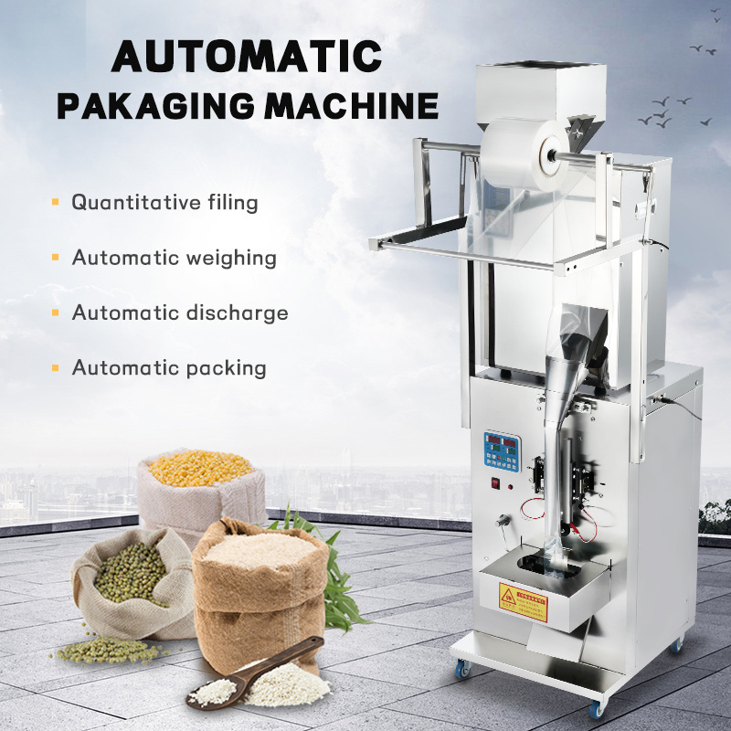 Automatic Nuts Dry Fruit Banana Chips Small Candy Granule Filling Packing Machine Peanut Powder Packaging Machines