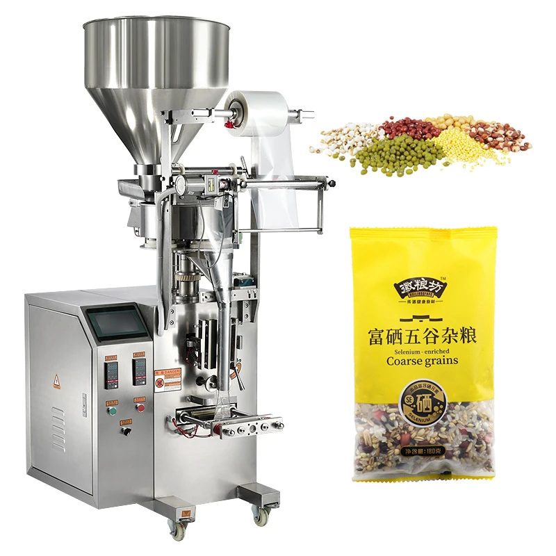 High Quality Screw Granule Filling Packaging Machine Peanut Pistachio Melon Seed Nut Weighing Packaging Machine