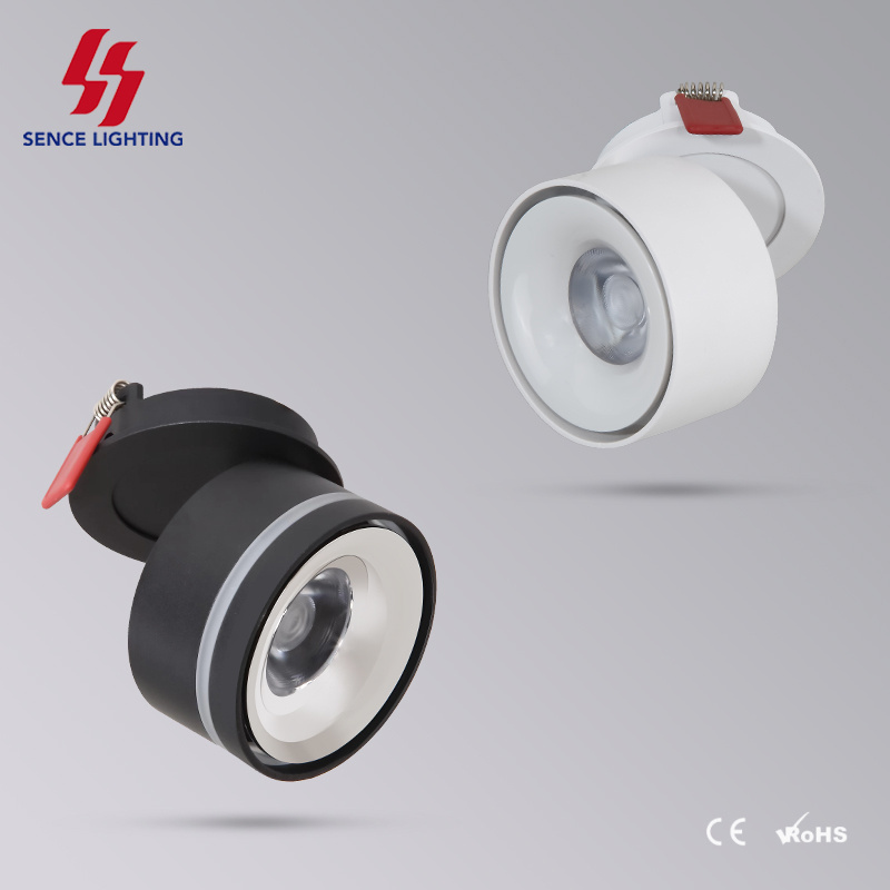 China Manufacturers Die Casting Aluminum Downlight Recessed Mounted 12w Led Down Light