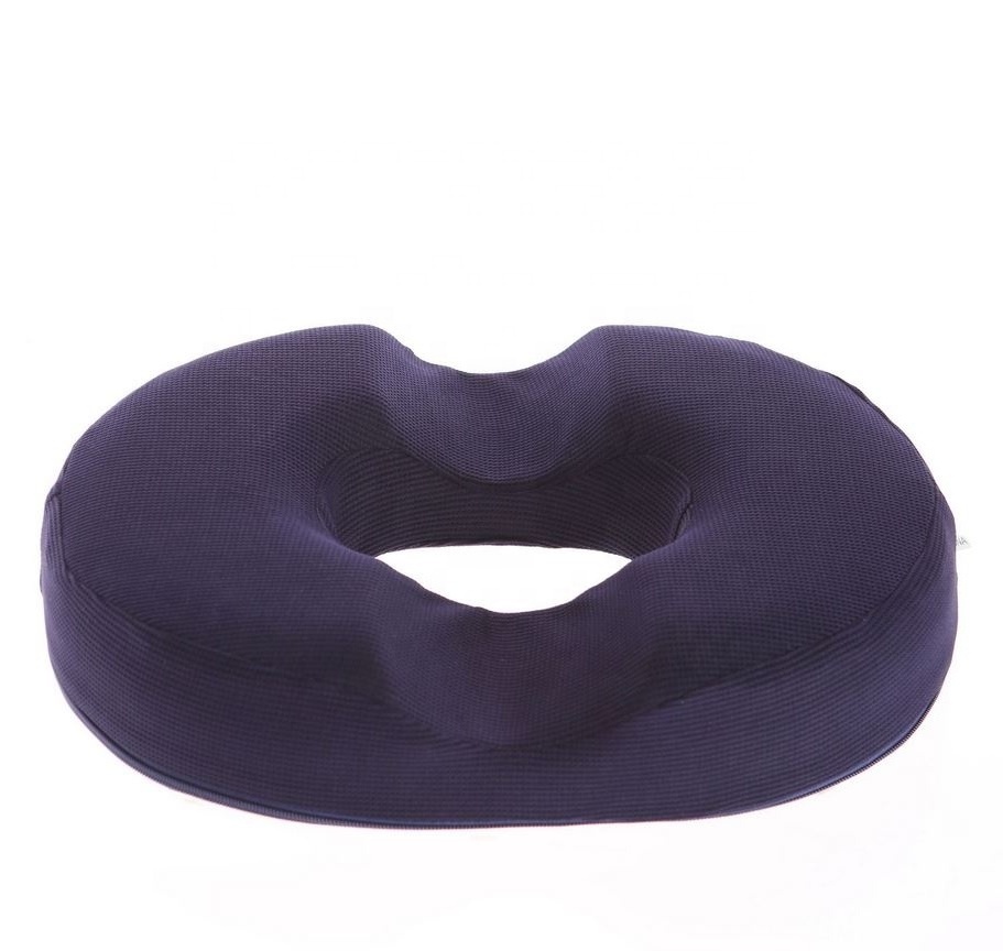 Donut Pillow Hemorrhoid Cushion Seat Pillow Mesh Cover High Density Foam Seat Cushion