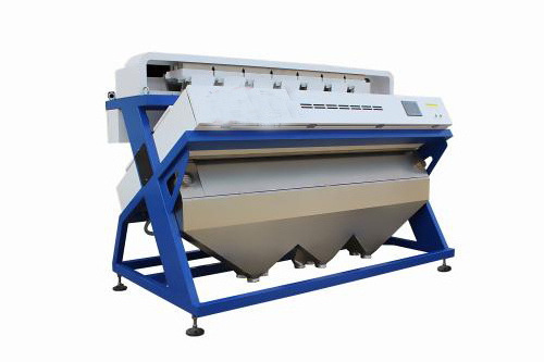 China Intelligent 7 Chutes 448 Channels 6-10t/H Capacity Sorting Machine for Soybean