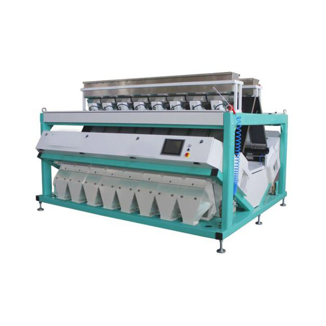 China Intelligent 7 Chutes 448 Channels 6-10t/H Capacity Sorting Machine for Soybean