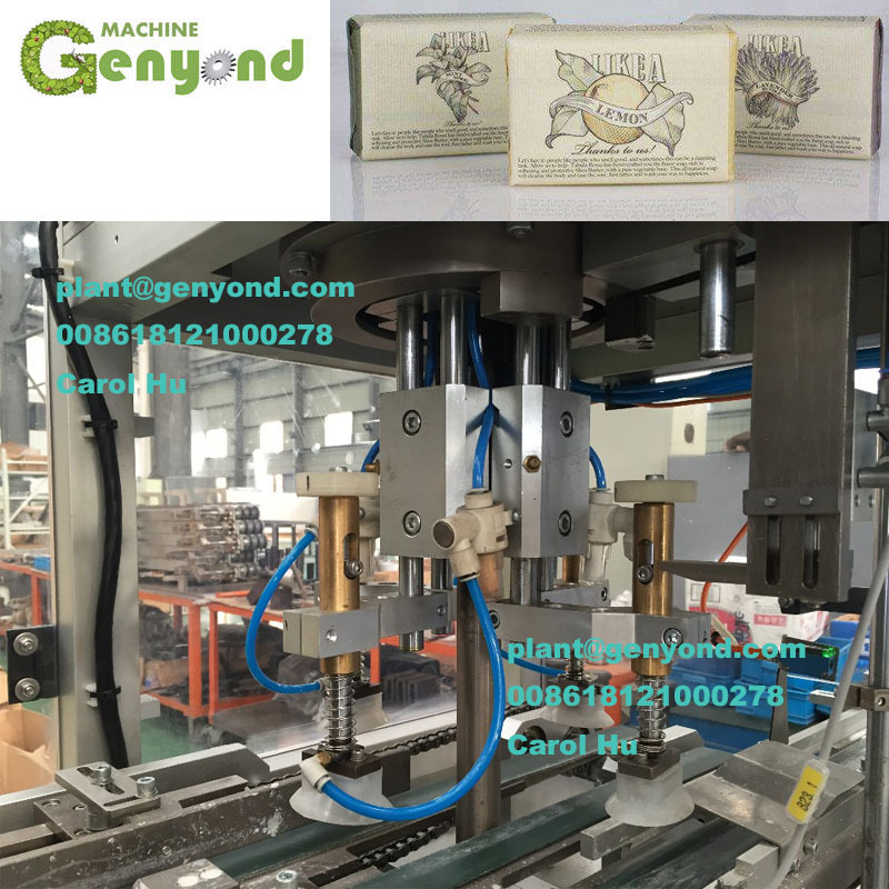 paper toilet soap wrapping machine