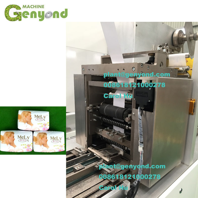 paper toilet soap wrapping machine