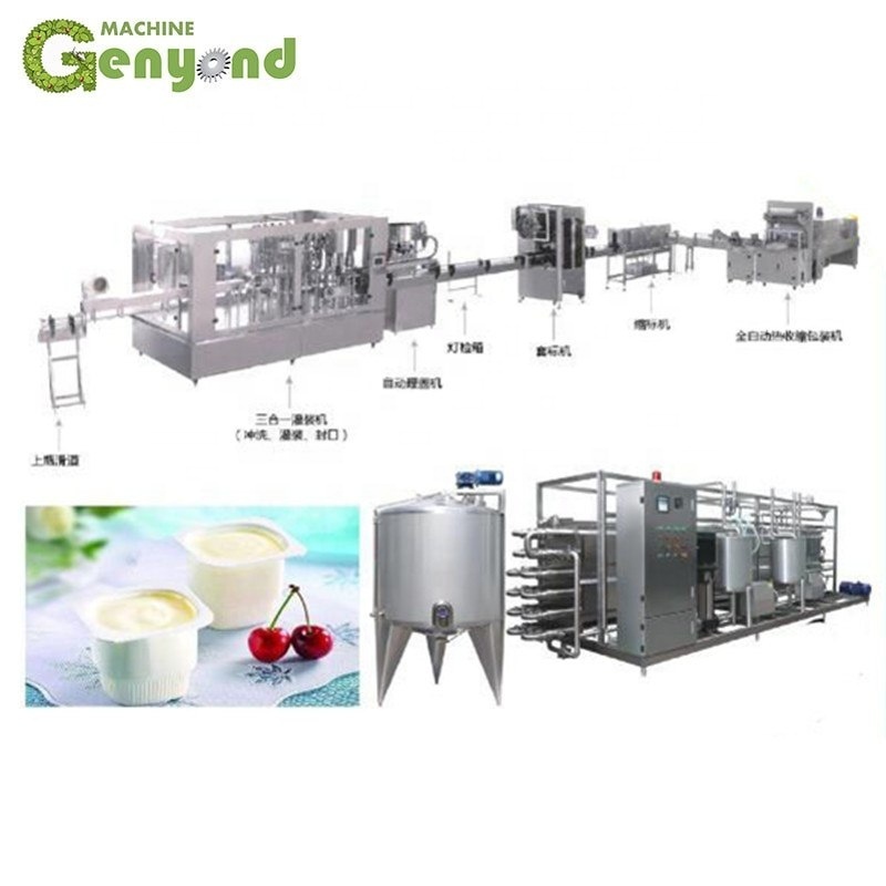 Factory Genyond small yoghurt fermentation tank machine yogurt processing equipment/machinery/plant production line