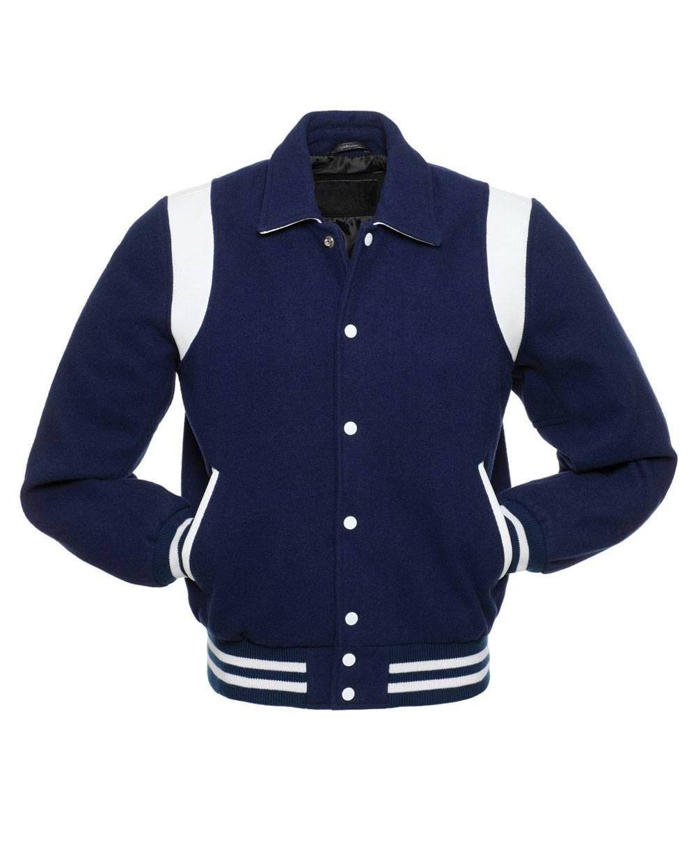 Wholesale Orange Bomber Jacket Men's Casual High Quality Stretch Wool Hip Hop Unisex Varsity Jacket