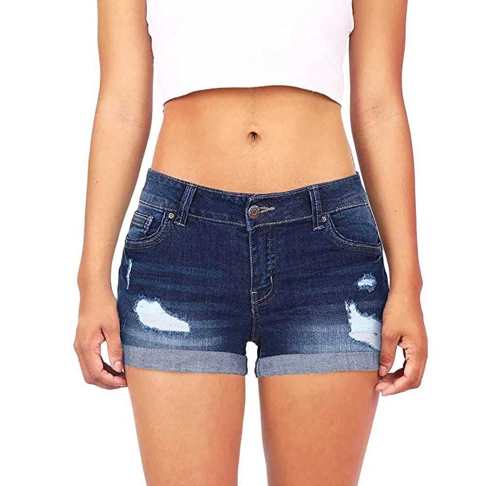 Shorts Women shorts high waisted denim jeans Blue short female Body Enhancing Denim Shorts Plus size sexy short