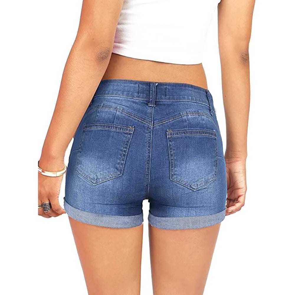 Shorts Women shorts high waisted denim jeans Blue short female Body Enhancing Denim Shorts Plus size sexy short