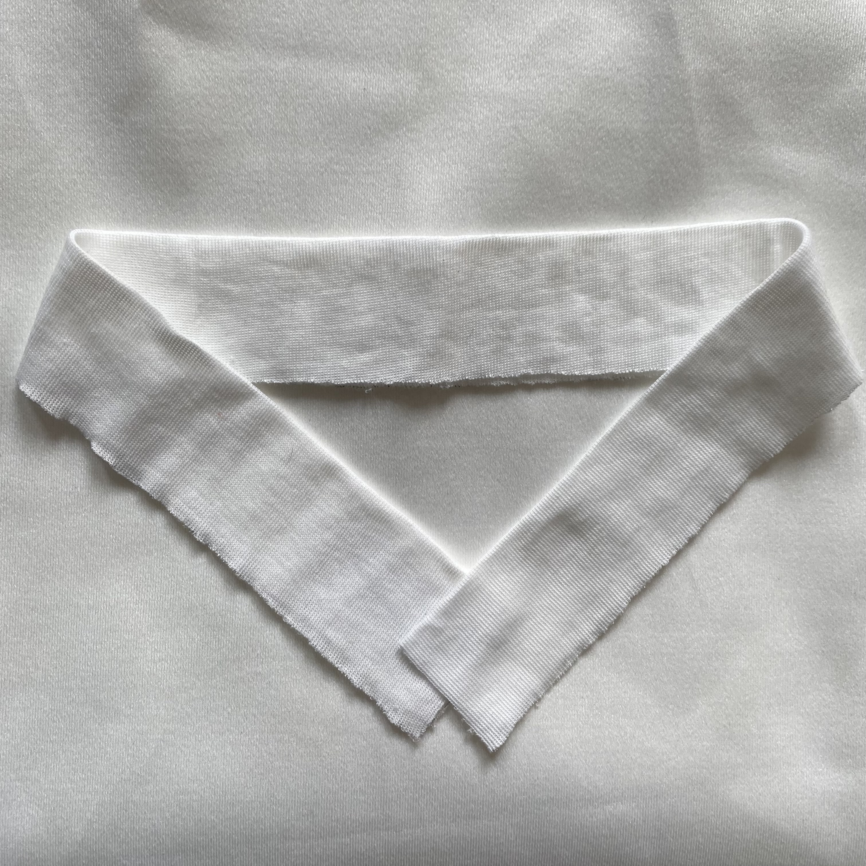 polyester knitted rib collar fabric for medical disposable lab coat lab uniform