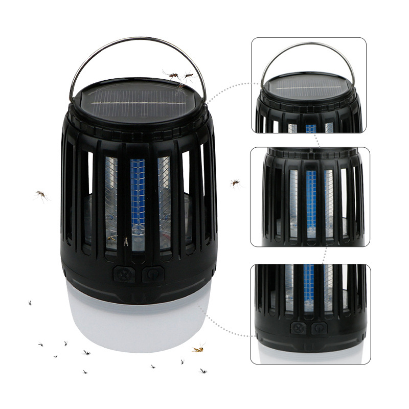 Buzz Mosquito Killer Lamp With LED Light Bug Zapper Outdoor Indoor Insect Zapper For Home Patio Camping Garden Yard Kitchen USB