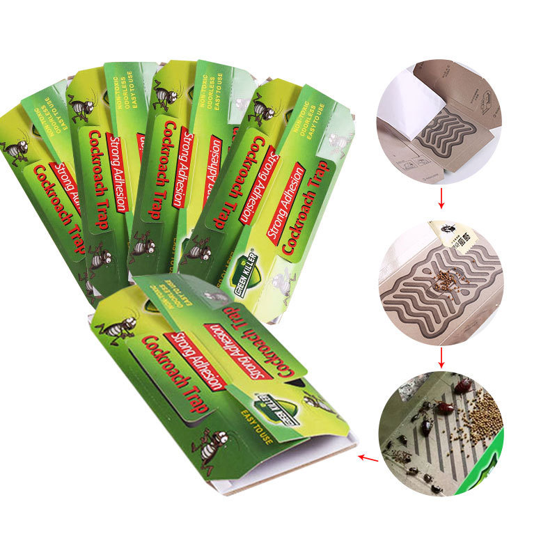 Pest Control Sticky Glue Gel House Used Cockroach Killer Trap Cockroach Trap Roach Killer Indoor Home Non-Toxic Sticky Trap