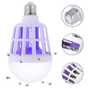 E27 Energy Saving LED Electric Bug Trap Repellent Zapper Killer Bulb