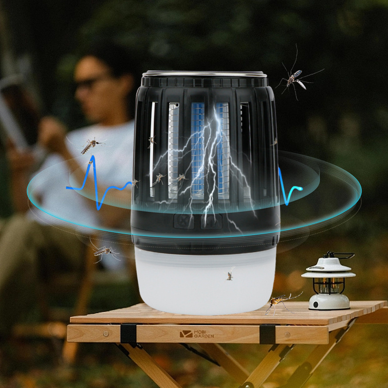 Buzz Mosquito Killer Lamp With LED Light Bug Zapper Outdoor Indoor Insect Zapper For Home Patio Camping Garden Yard Kitchen USB