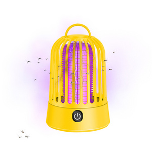 Bug Zapper With Power Grid Moths Killer USB Plug Hangeable Mosquito Killer Lamp