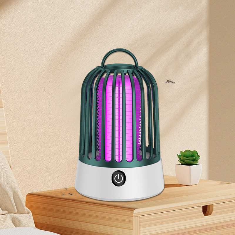 USB Hangeable Mosquito Killer Lamp 385 Nanometer UV Rechargeable Bug Zapper