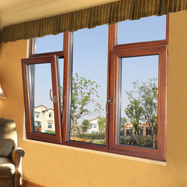 Aluminium Windows Comply With North Double Tempered Glazed Tilt And Turn Window