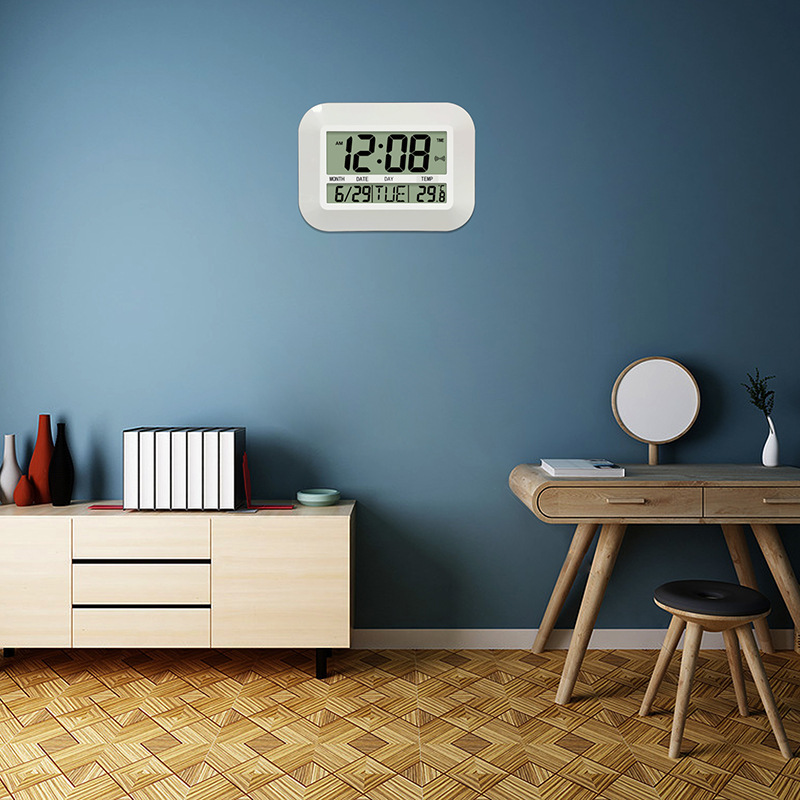 Electron Projection Clock Alarm Usb Large Digital Electric Lcd Display Wall Table Alarm Clock