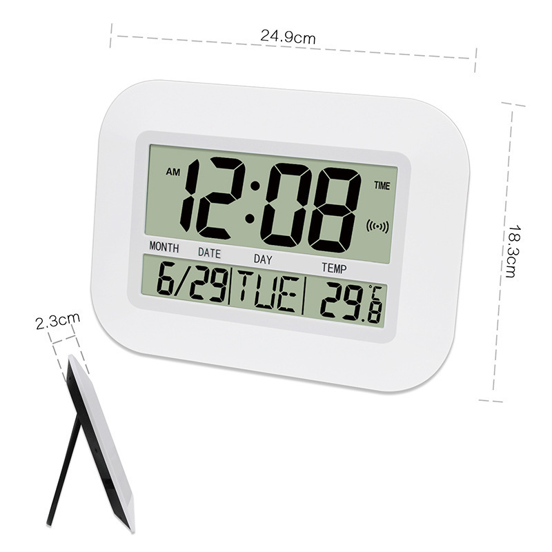 Electron Projection Clock Alarm Usb Large Digital Electric Lcd Display Wall Table Alarm Clock