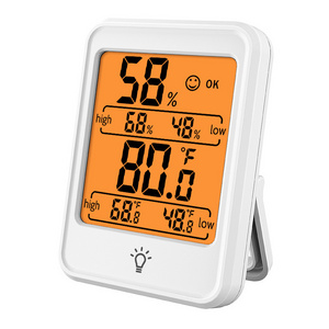 Digital Wireless House Thermometer Home Weather Station Electronic LCD Display Temperature and Hygrometer