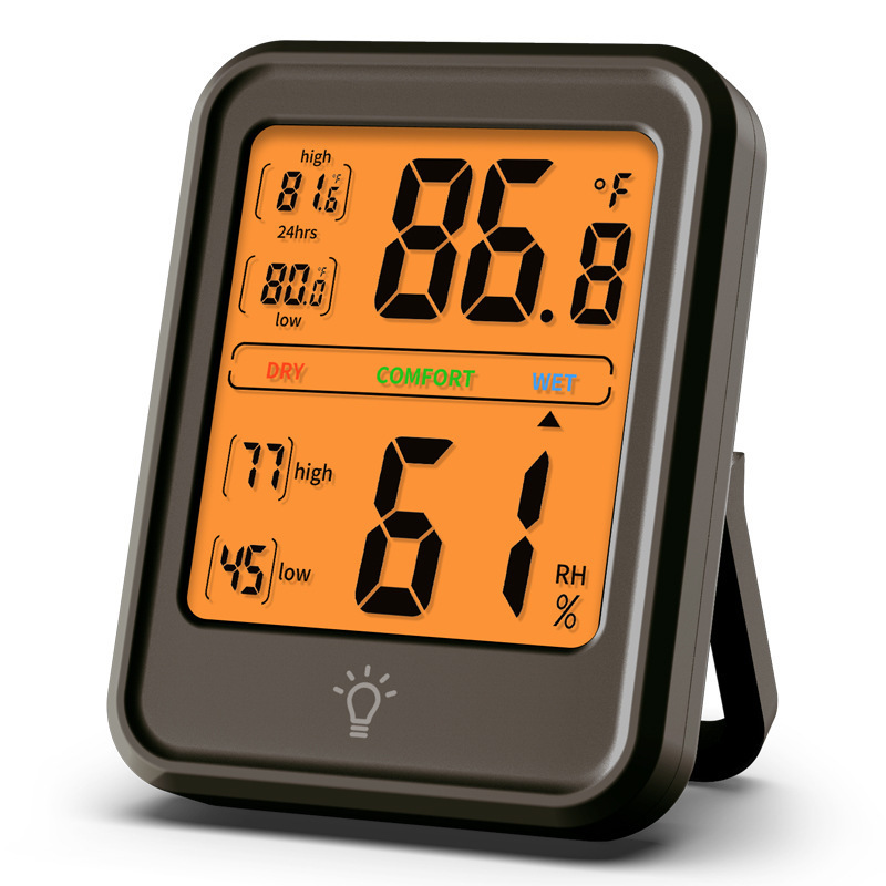 Digital Wireless House Thermometer Home Weather Station Electronic LCD Display Temperature and Hygrometer