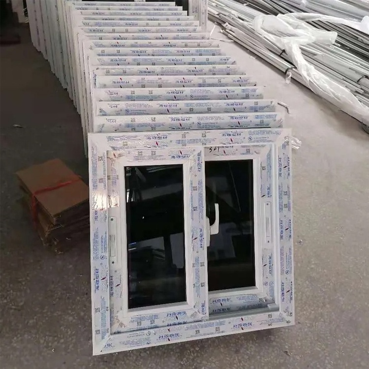 Baivilla UPVC Material Resistance sunshine pvc corner windows accessories pvc profile for Windows And Doors and sun umbrella