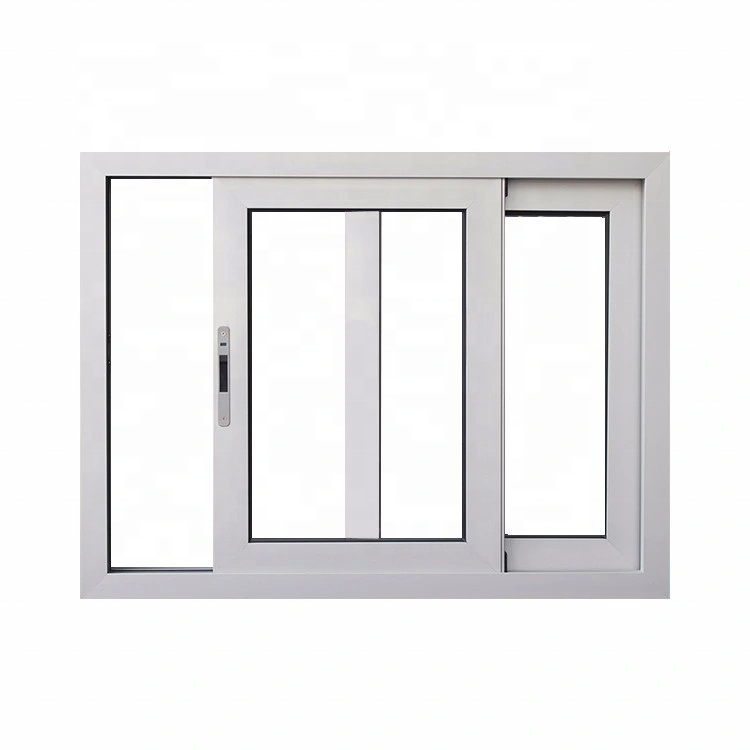 EUROPEAN Slider Windows Foldable Crank Handle Ultra-Narrow Frame Fixed Window Aluminum Alloy Sliding Window