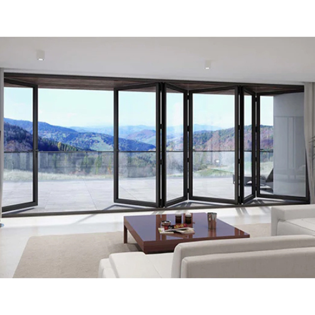 sliding folding door bi fold doors folding aluminum doors