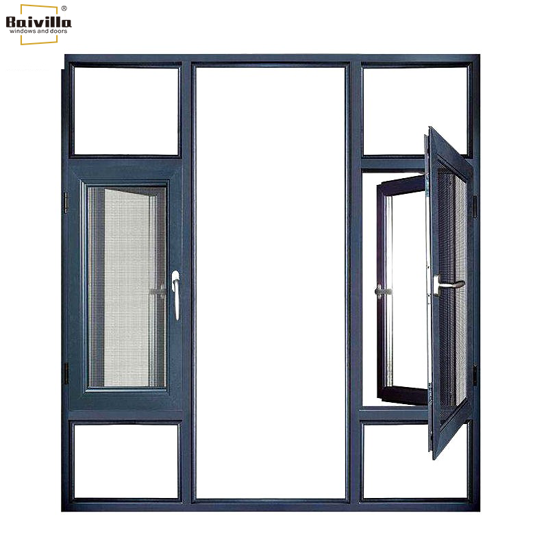 Online Technical Support Sound Proof Glass Office  Windows Casement Window