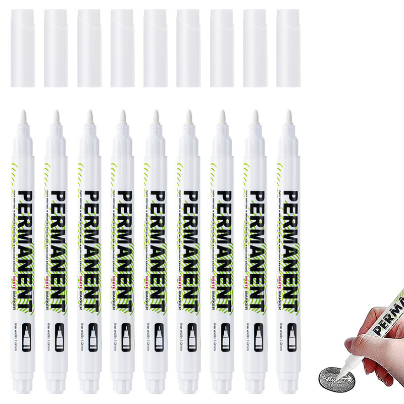 Promotional Non Toxic Waterproof Marker Set permanent white marker pen high quality Tire pen Paint pen