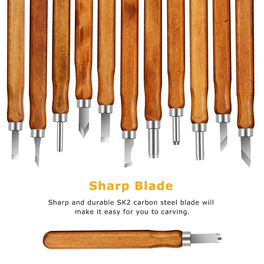 Carbon Steel Wax Wood Carving Tools Knife Kit For Small Pumpkin Soap Vegetables For Kids