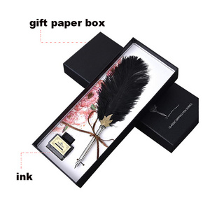 Bview Art Harry Potter Writing Quill Ink Dip Feather Pen set For Christmas Gifts