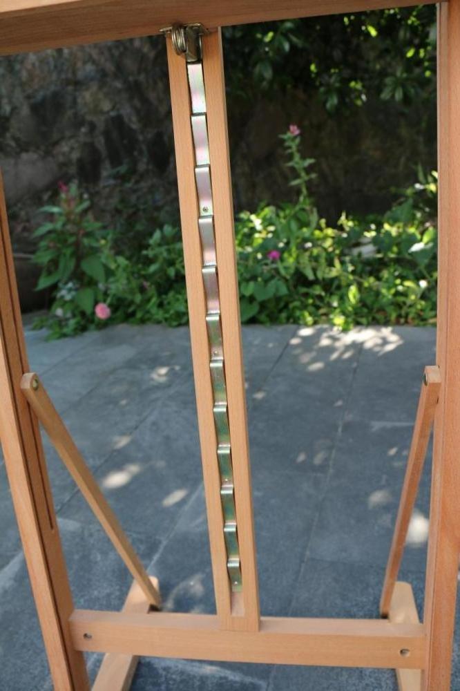 Newest Beech Wood Floor Easel Beechwood Holder Floor Stand For Display Paintings, Portraits