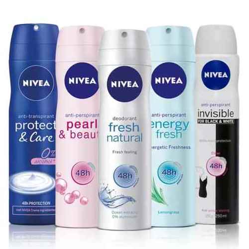 Hot Sale Price Of Nivea deodorant spray for women/men 150ml For Sale