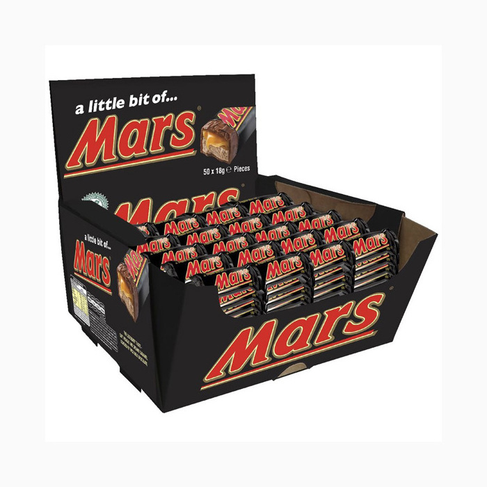 Mars Chocolate Bars, Box of 24 Pieces (24 x 51g)``