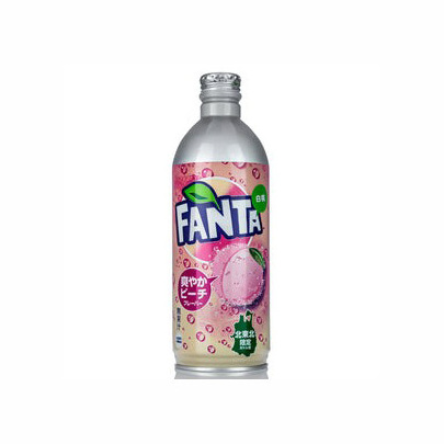 Japan Fanta white peach Soft Drinks / Exotic Fanta / Fanta 330ml Can Flavors