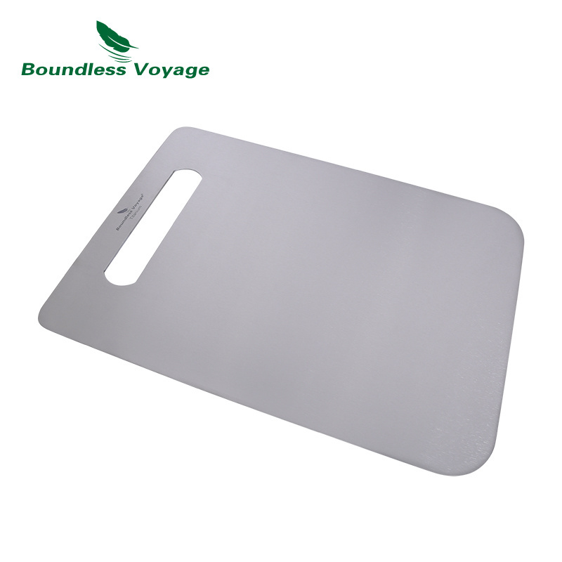 Boundless Voyage Titanium Cutting Board Household Outdoor Anti-mildew Fruit Vegetables Chopping Block Breadboard