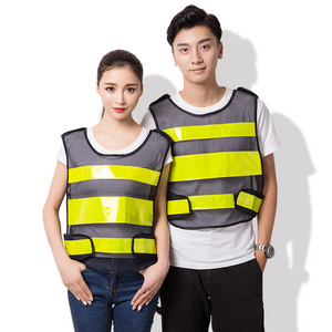 OEM Wholesale  Volunteer Advertising Tools work Reflective Mesh Hi Vis Vest